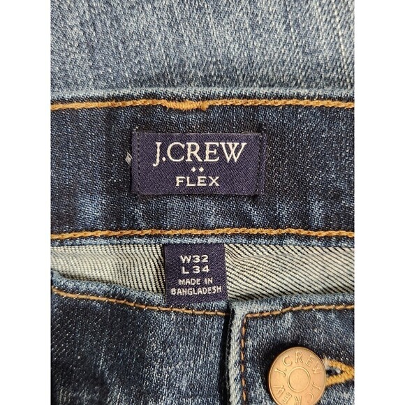 NEW! J. Crew Slim Fit Signature Flex Medium Wash Jeans, 32x34 - Picture 14 of 14